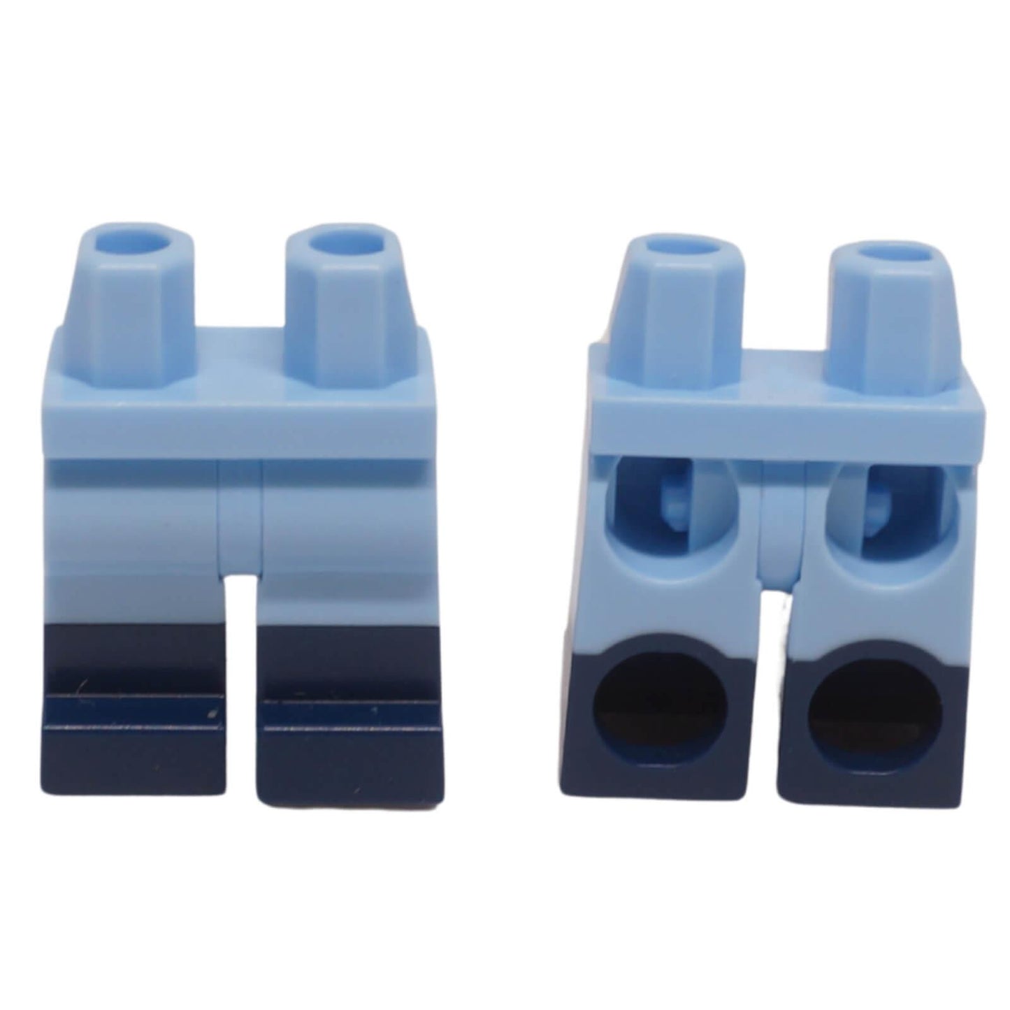 LEGO minifigure hips and legs with dual moulded boot design 970c00pb0537