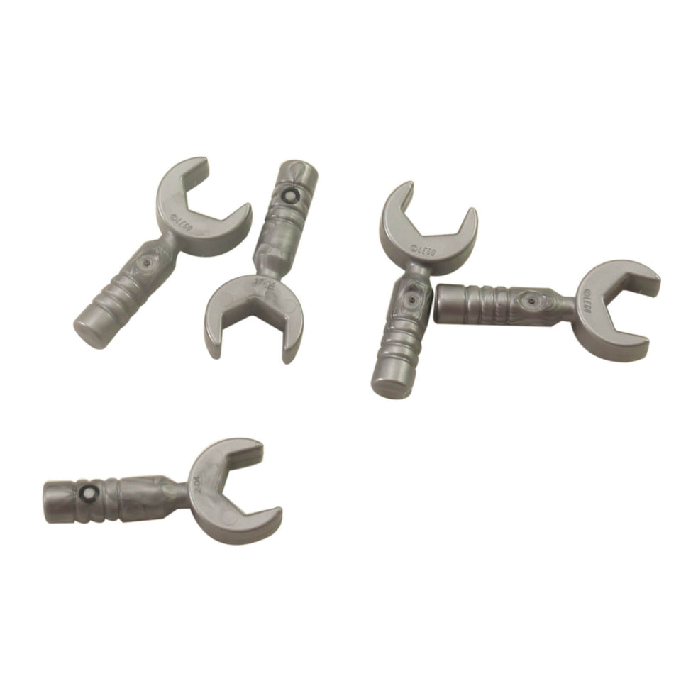 LEGO® Minifigure Open End Wrench 11402g with 3-Rib Handle