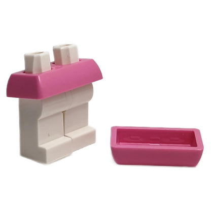 Minifigura Saia Plástica Reta, Curta (65753) 