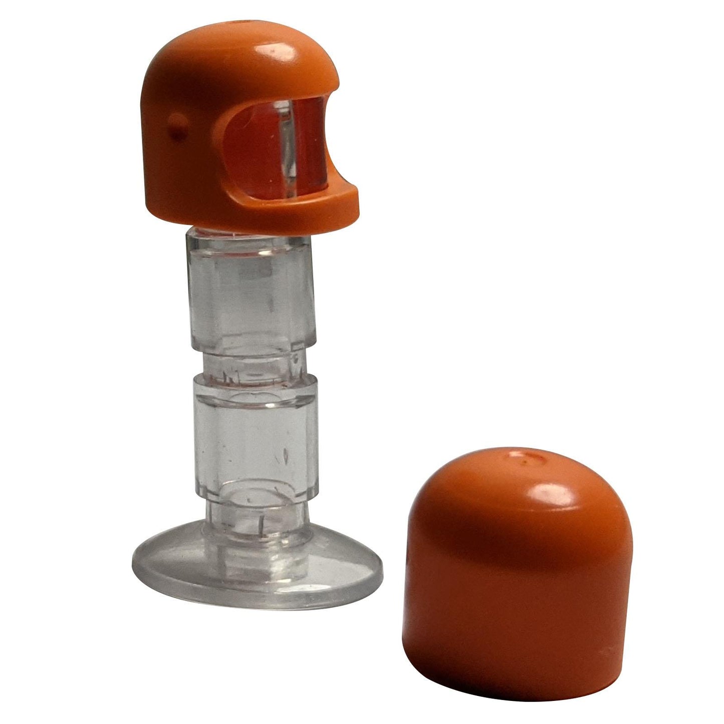 LEGO® Minifigure Space Town Helmet with Thick Chin Strap Part 50665 orange