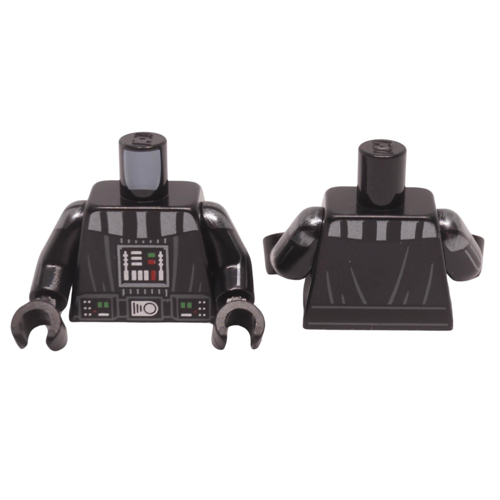 LEGO minifigure torso black armor print control panel 973pb4168c01
