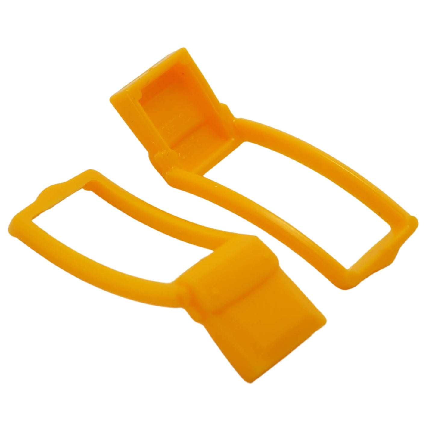 LEGO® Minifigure Utensil Bag Messenger Pouch in bright light orange, used as a satchel or utility accessory for minifigure characters
