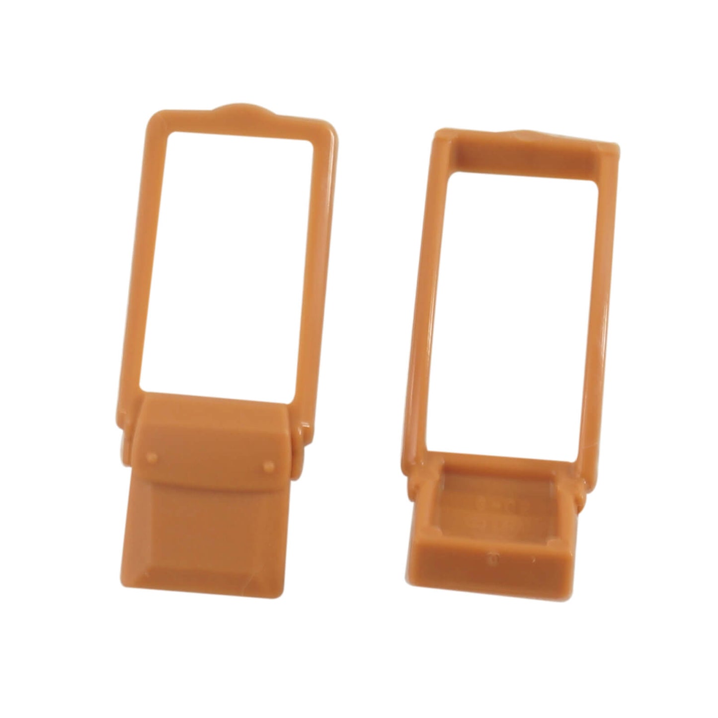 LEGO® Minifigure Utensil Bag Messenger Pouch in medium nougat, used as a satchel or utility accessory for minifigure characters
