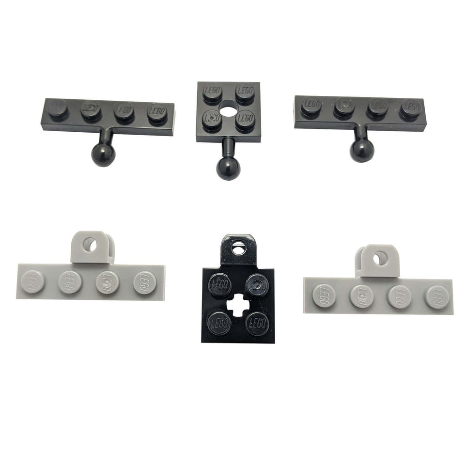 LEGO Mixel ball joint and socket articulation parts assortment