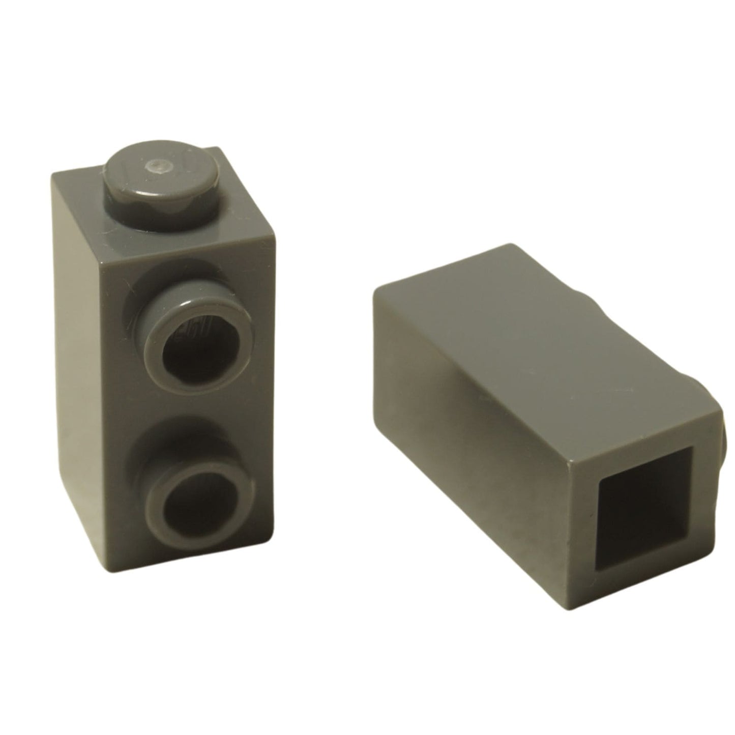 LEGO® Modified Brick 1 x 1 x 1 2/3 with studs on side in dark bluish gray, versatile part for SNOT building.
