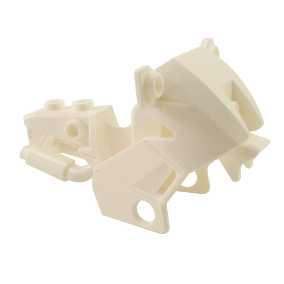 LEGO motorcycle fairing body assembly part 52035 White