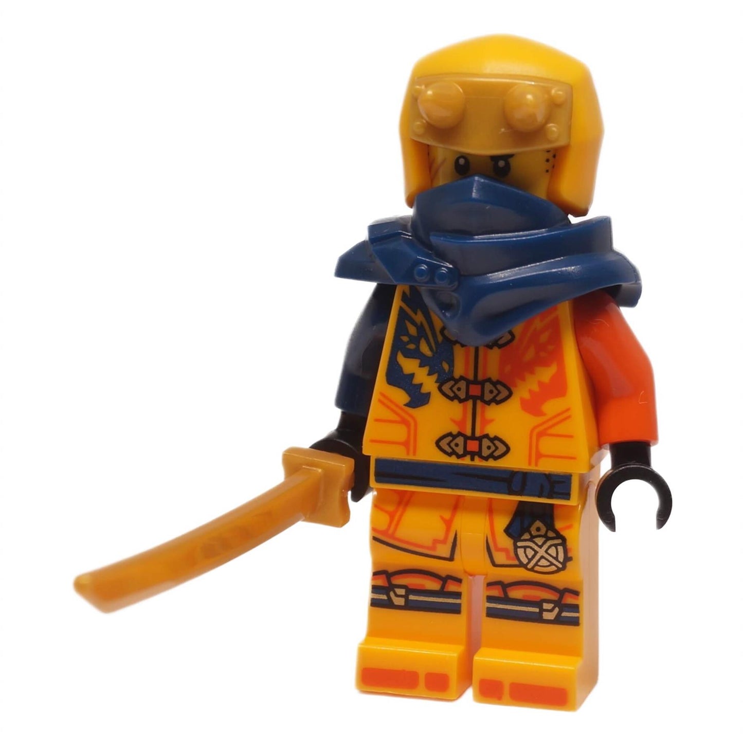 LEGO NINJAGO Arin dragons rising season 4 minifigure horned hood dragon shirt
