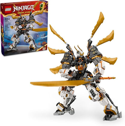 LEGO NINJAGO Coles Titan Dragon Mech 71821 large articulated mech set