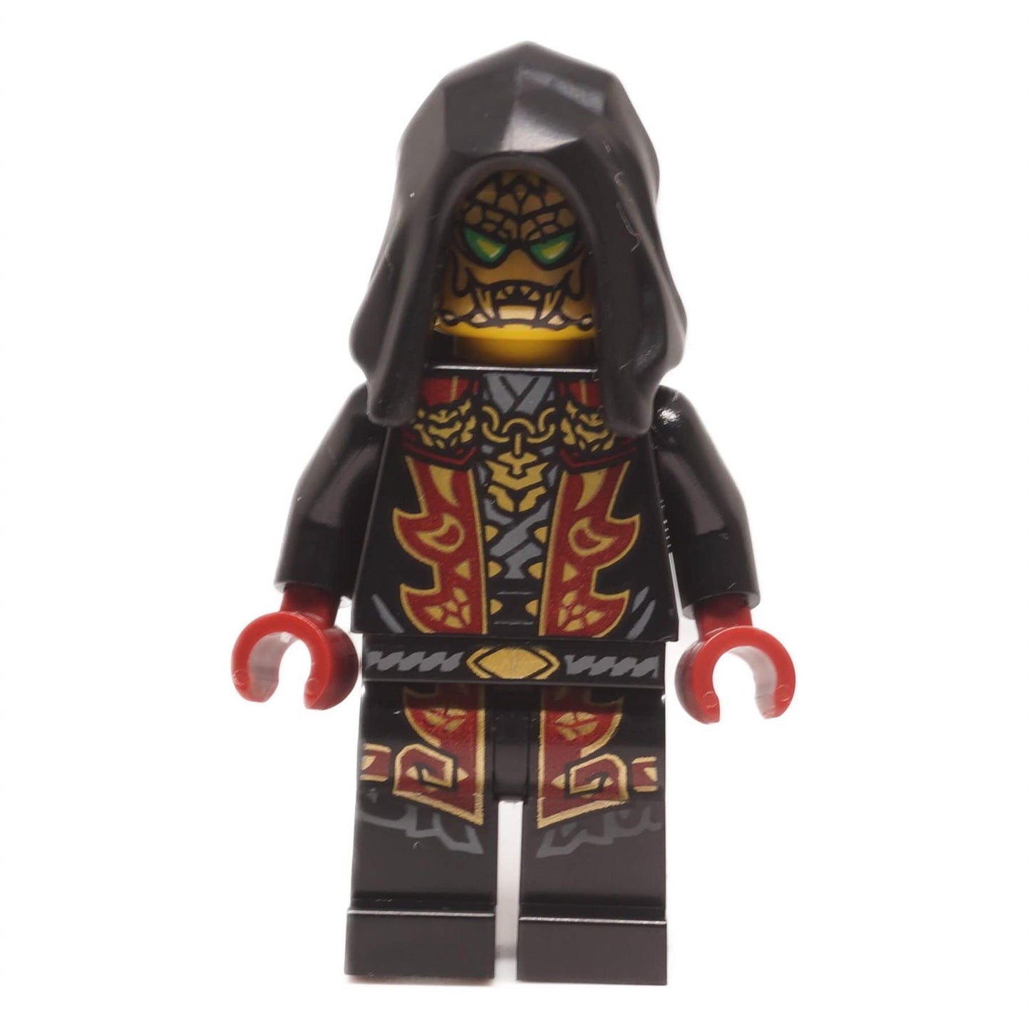 LEGO NINJAGO líder leal temporada 4 minifigura capucha mala cara
