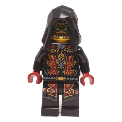 LEGO NINJAGO líder leal temporada 4 minifigura capucha mala cara
