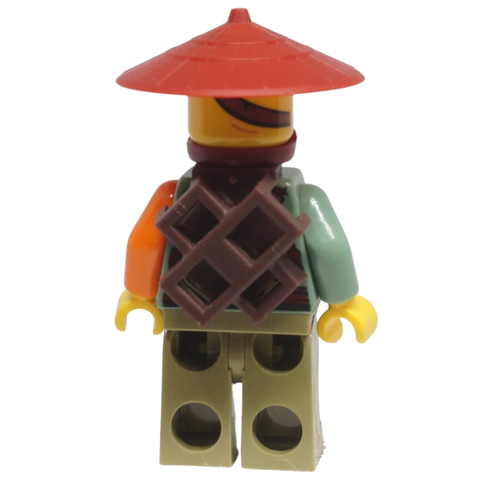 LEGO NINJAGO Ronin Possession minifigure njo0149 from set 70735 Ronin R.E.X. shown from rear