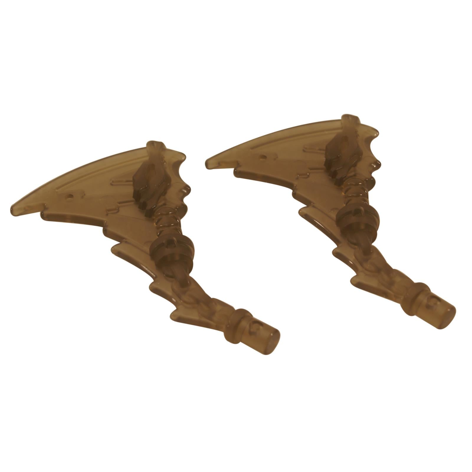 LEGO® nunchucks 73766b with trailing energy effect trans-brown
