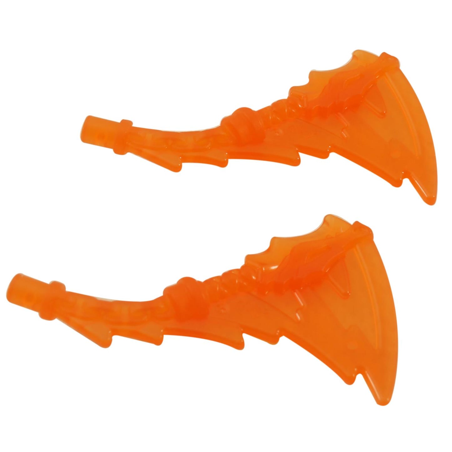 LEGO® nunchucks 73766b with trailing energy effect trans-neon orange