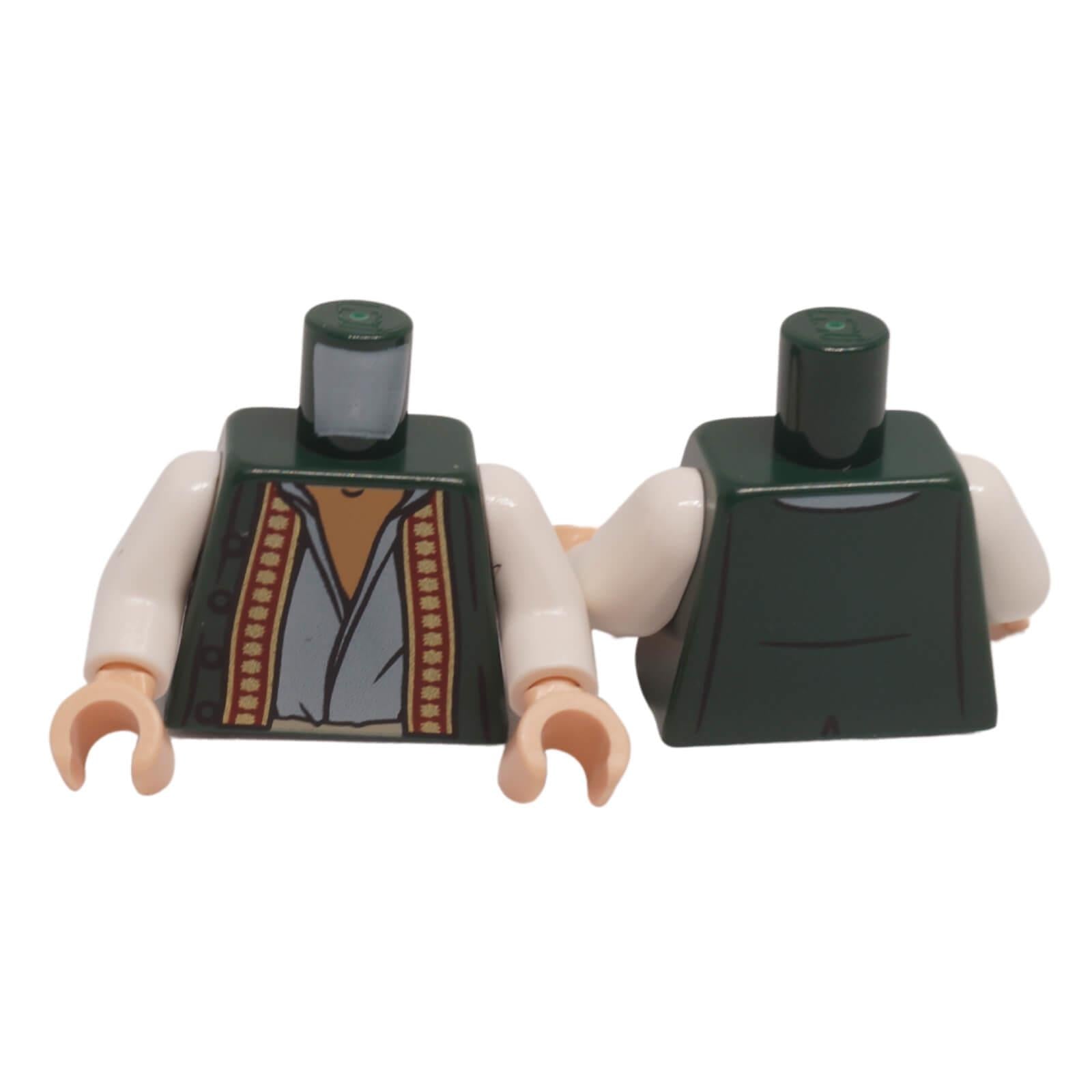 LEGO pirate torso with vest print and decorative trim 973pb0877c01