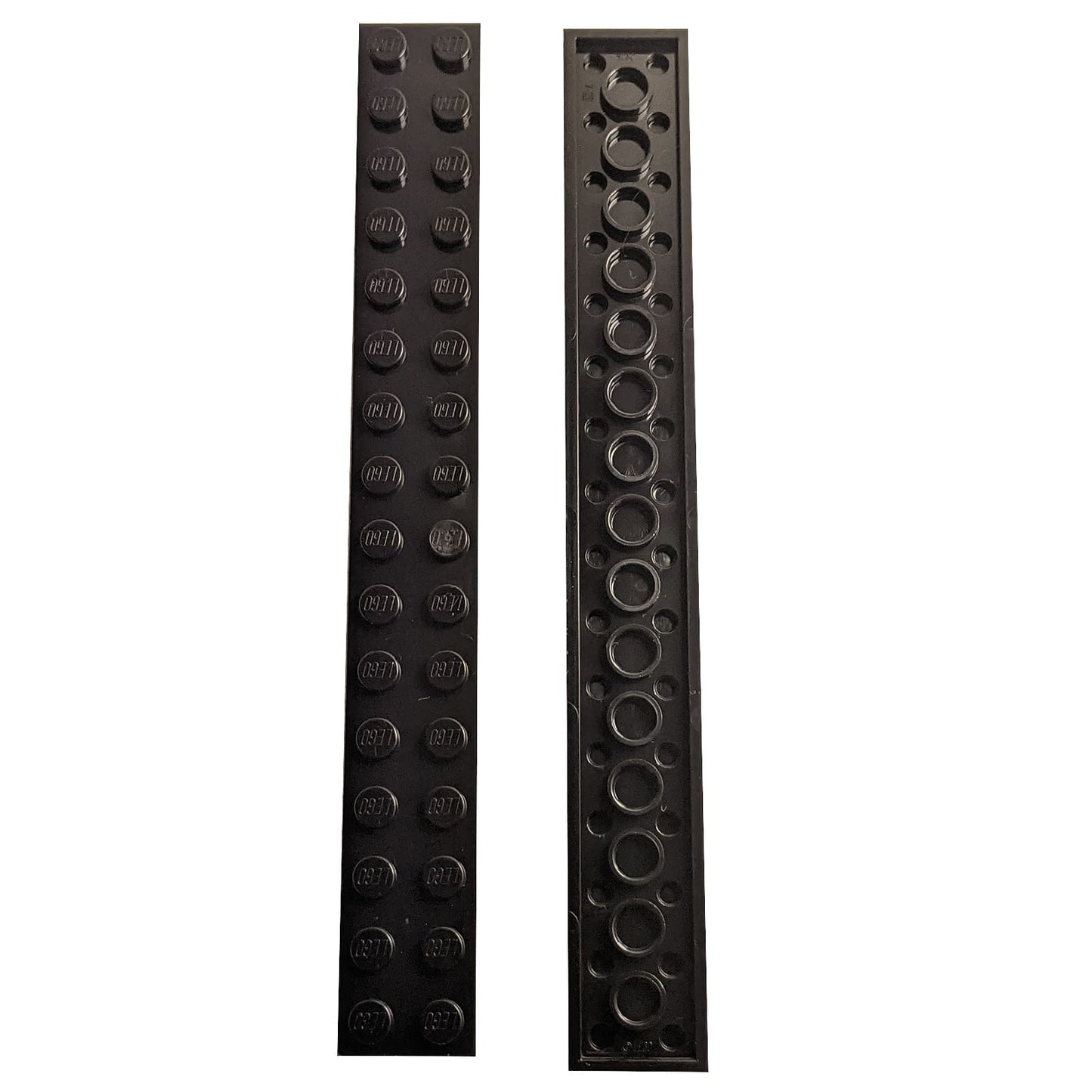 LEGO® plaque 2 x 14 pièce droite, élément plat long pour un support structurel et des constructions étendues, couleur noire
