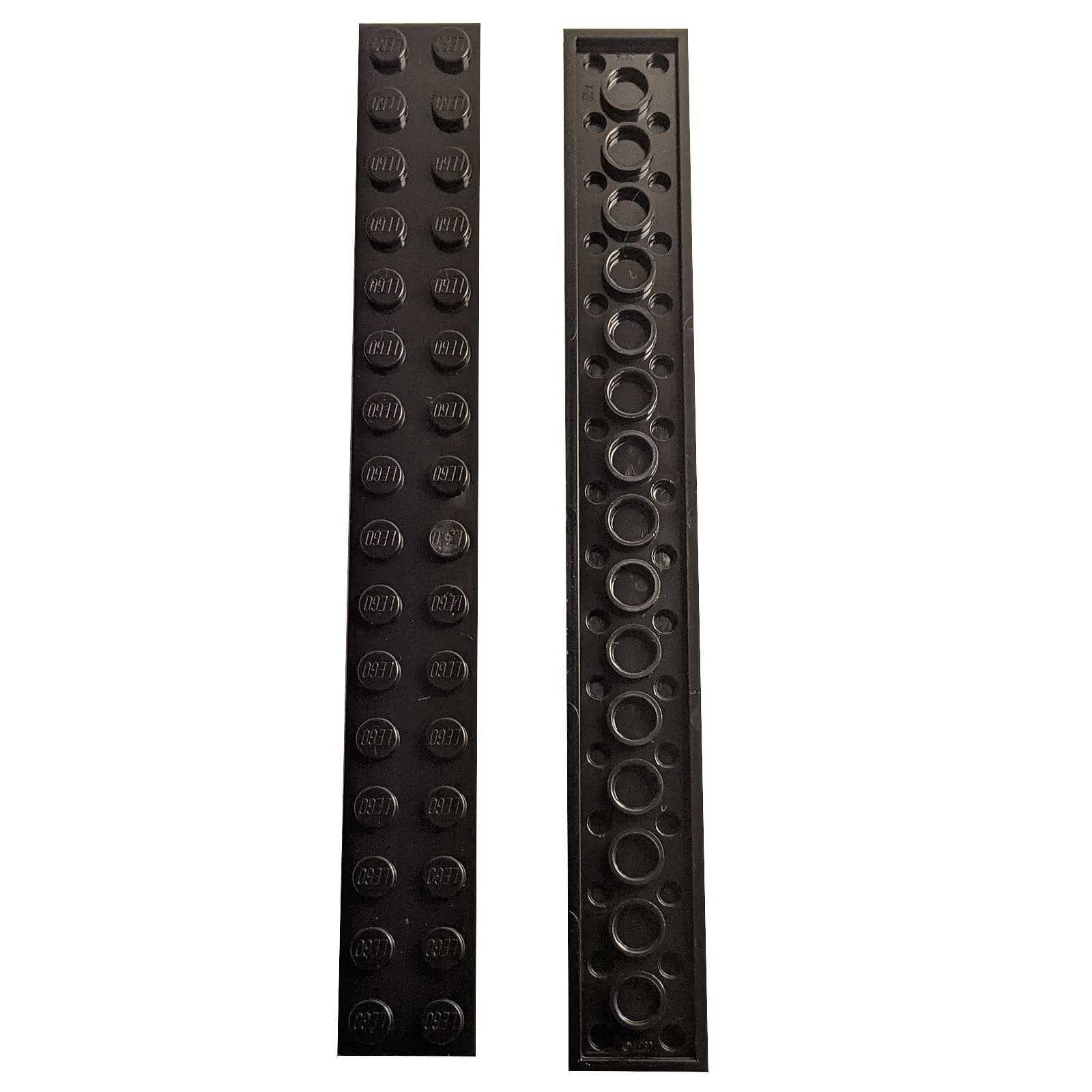 LEGO® plaque 2 x 14 pièce droite, élément plat long pour un support structurel et des constructions étendues, couleur noire
