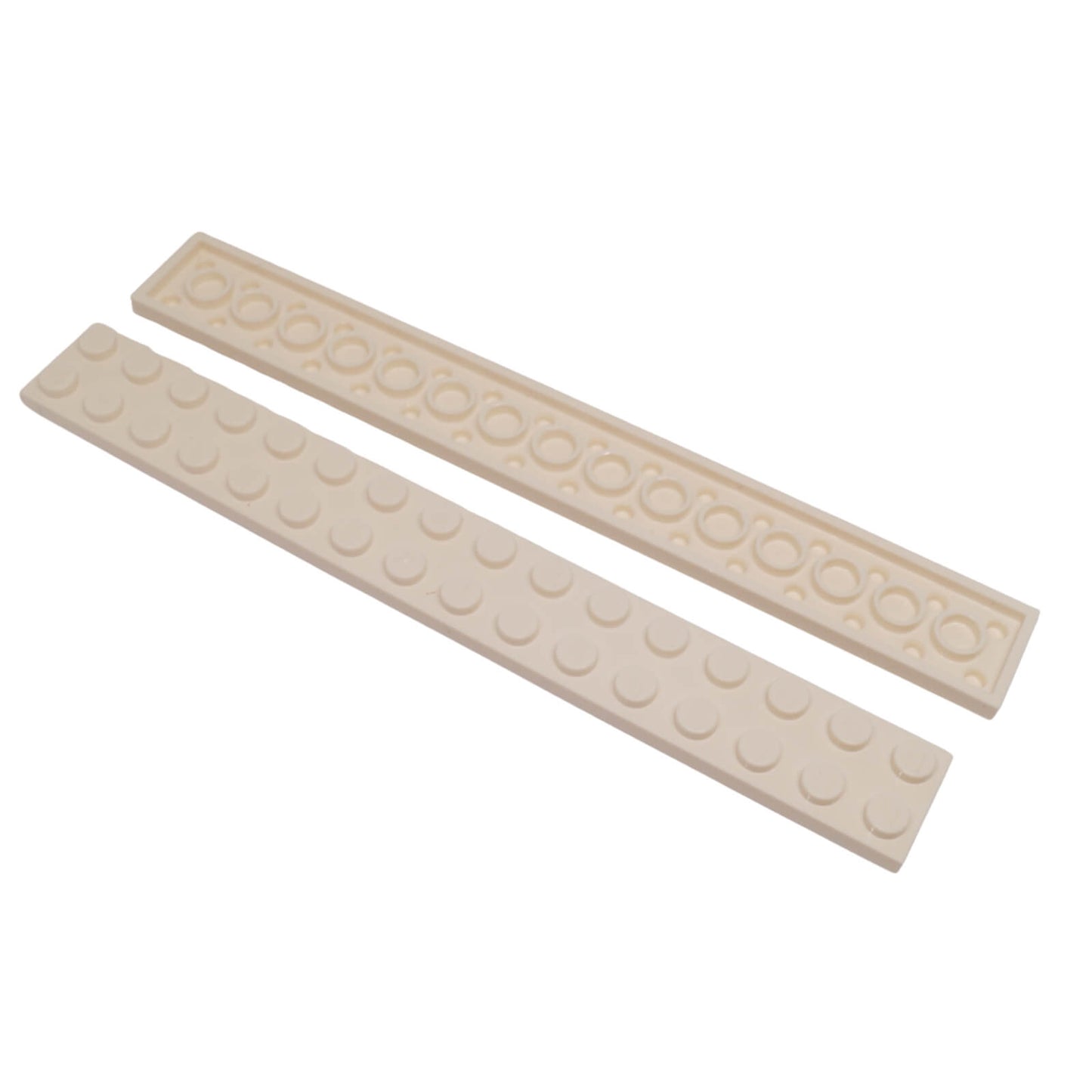 LEGO plate 2x16 part 4282 long building plate white