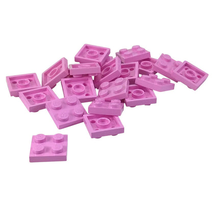 LEGO plate 2x2 flat building piece 3022 bright pink