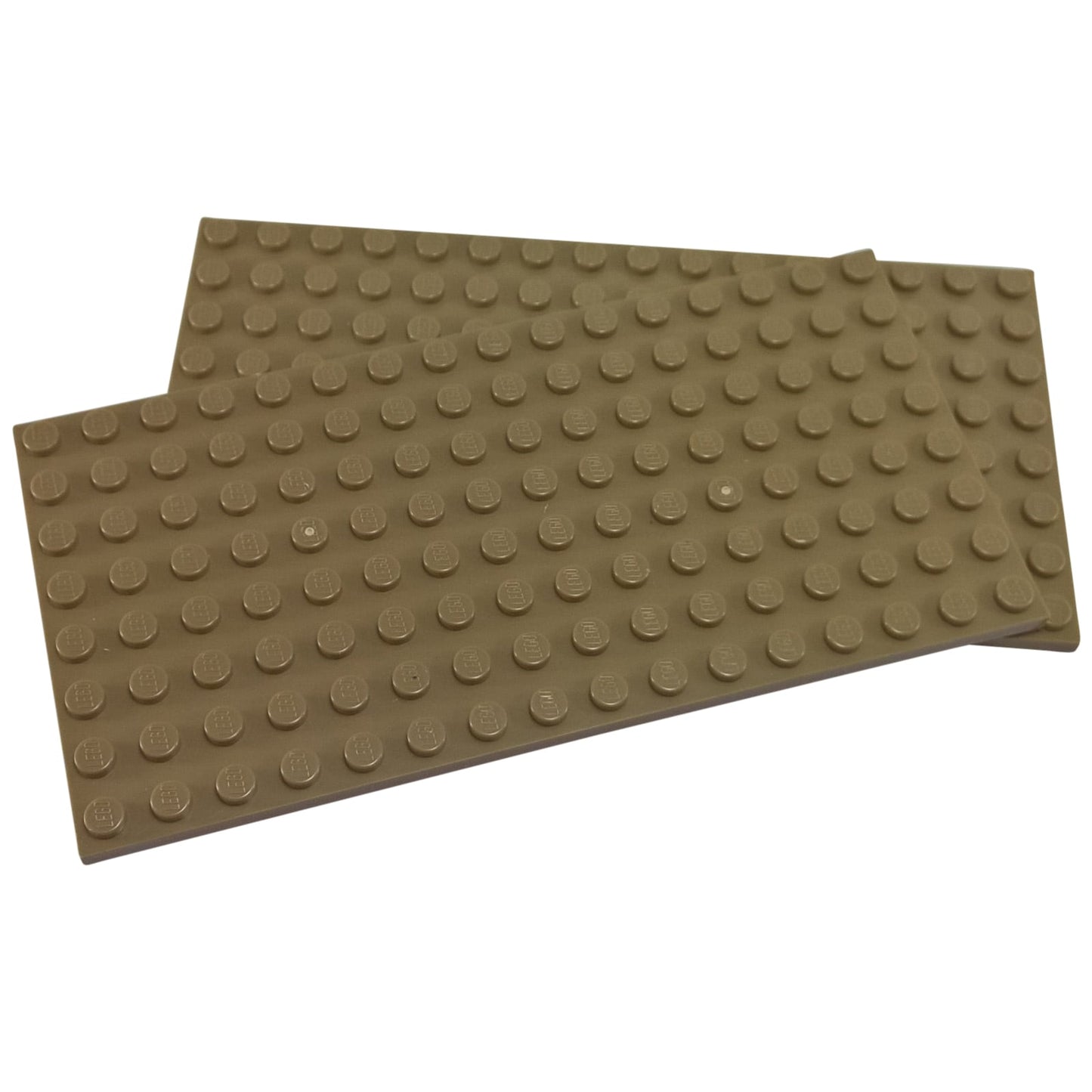 LEGO® levy 8 x 16 suuri pohjaosa, leveä litteä elementti perustuksiin ja suuriin rakennelmiin, tumma beige väri
