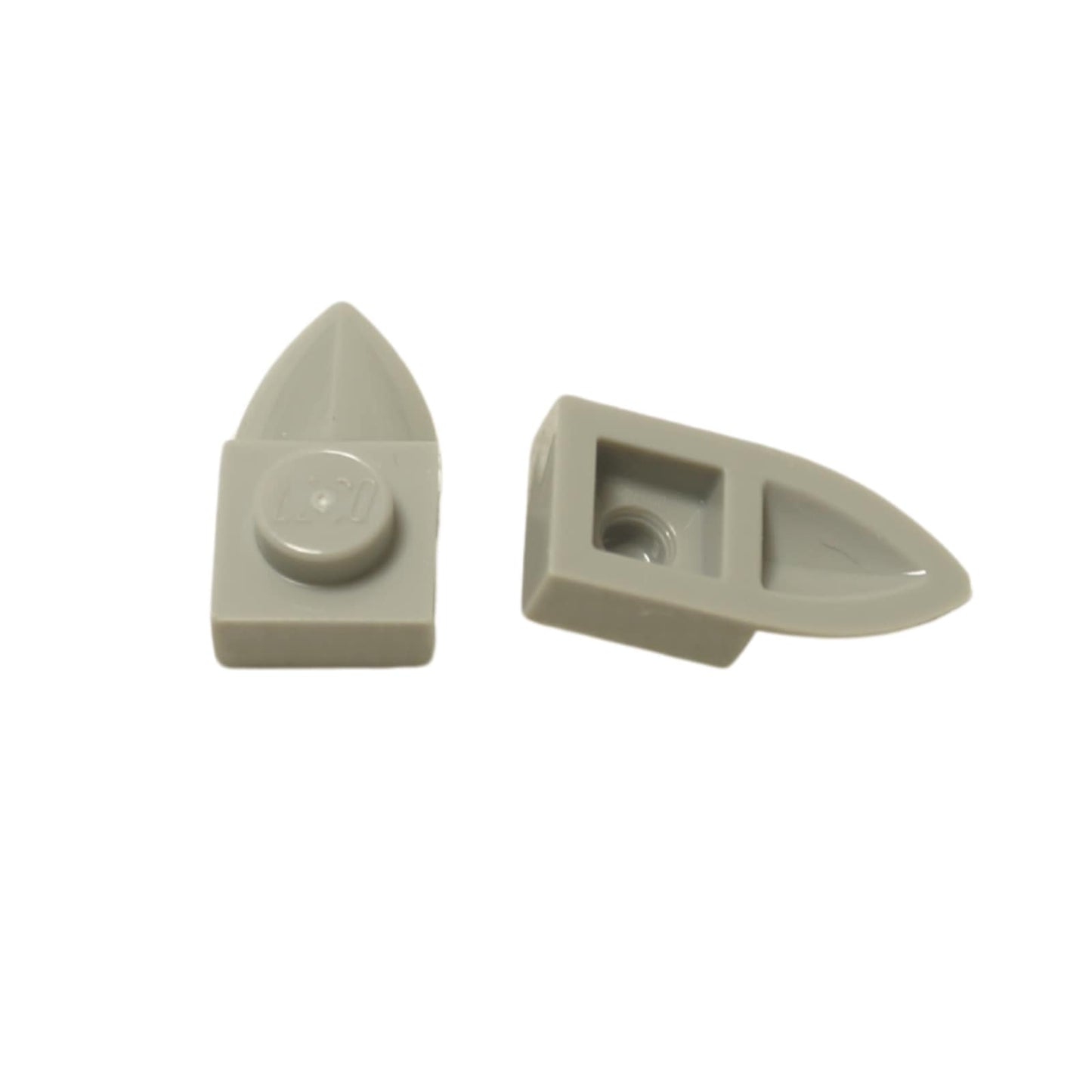 LEGO® piastretta modificata 1 x 1 con dente orizzontale, piccolo dettaglio sporgente per clip, creature o costruzioni meccaniche, colore grigio bluastro chiaro
