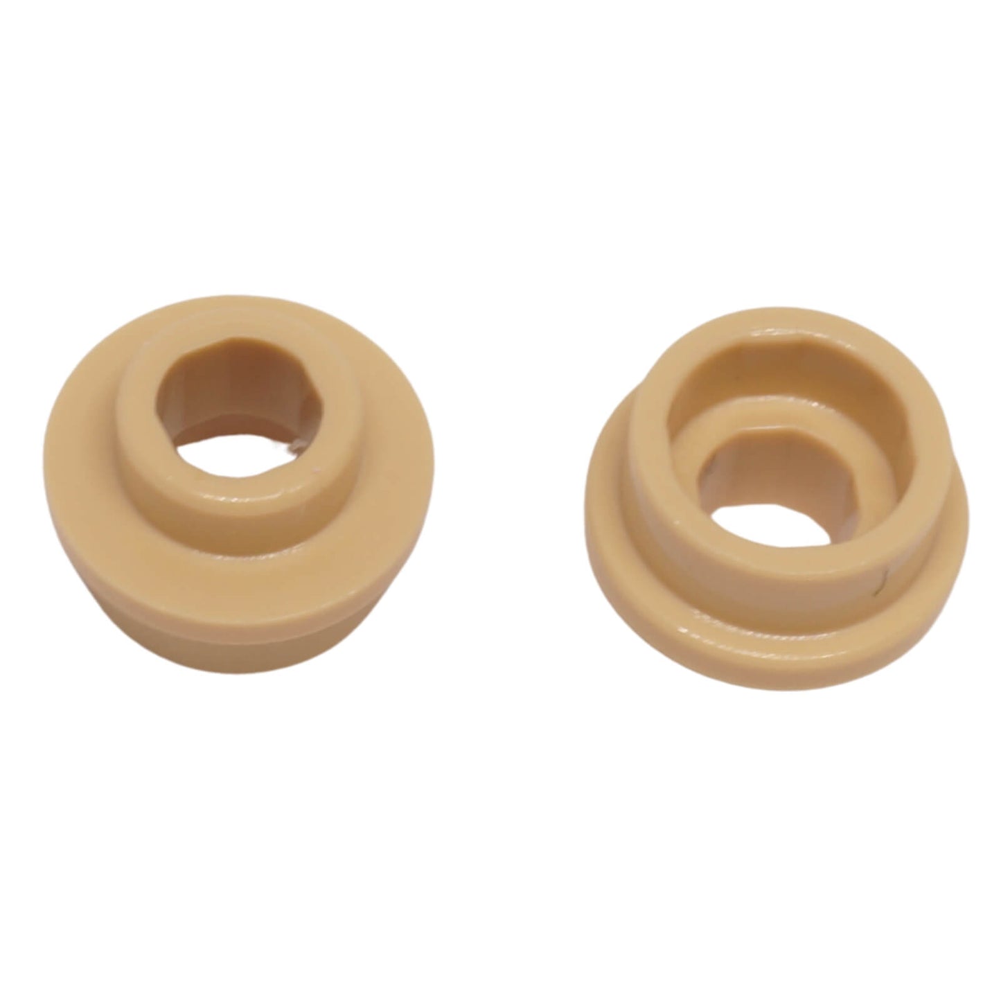 LEGO® Plate Round 1 x 1 with Open Stud 85861 in tan