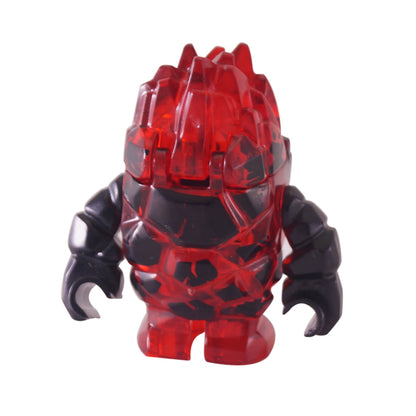 LEGO® Power Miners Infernox pm027 Trans-Red Lava Monster - backside