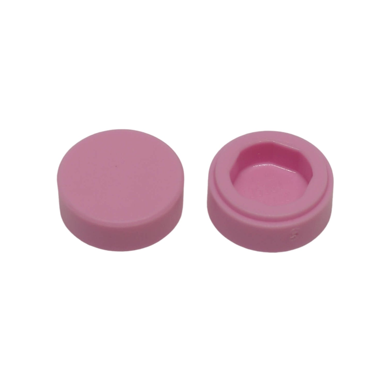 LEGO round tile 1x1 part 98138 smooth studless element, bright pink