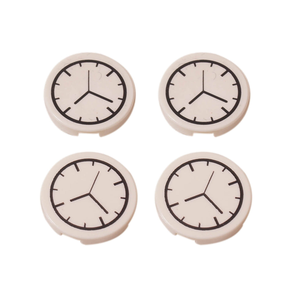 LEGO Round Tile 2 x 2 with Clock Pattern 4150px1