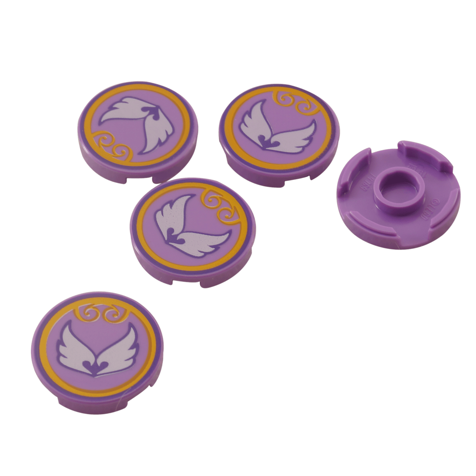 LEGO Round Tile 2 x 2 with Wings Emblem Pattern 14769pb030