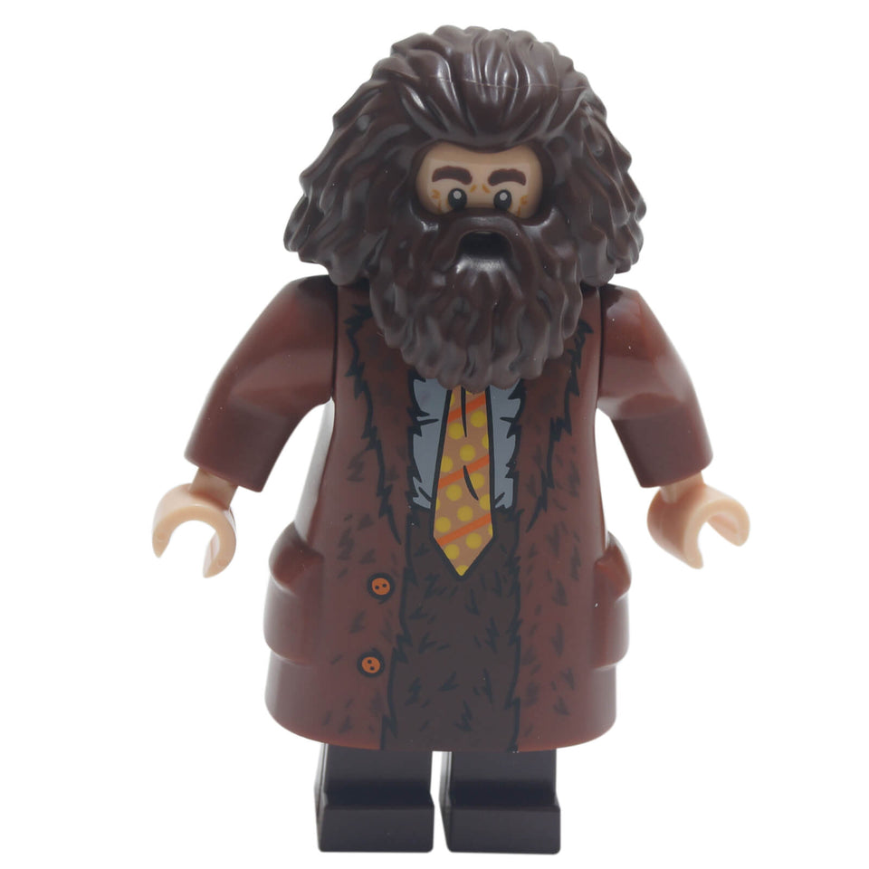 LEGO® Harry Potter Rubeus Hagrid figure hp200 in reddish brown topcoat
