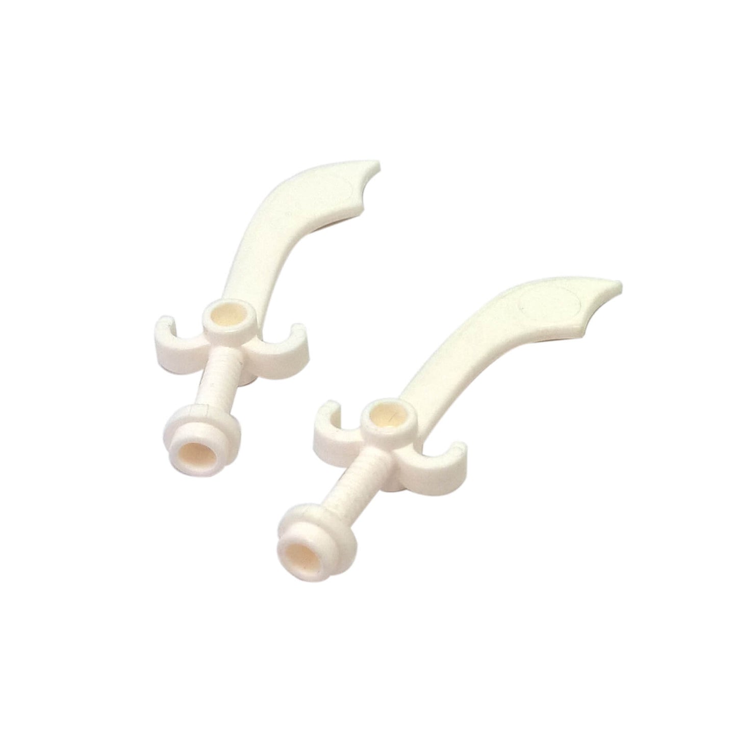 LEGO® Scimitar Sword Minifigure Weapon Part 43887 White