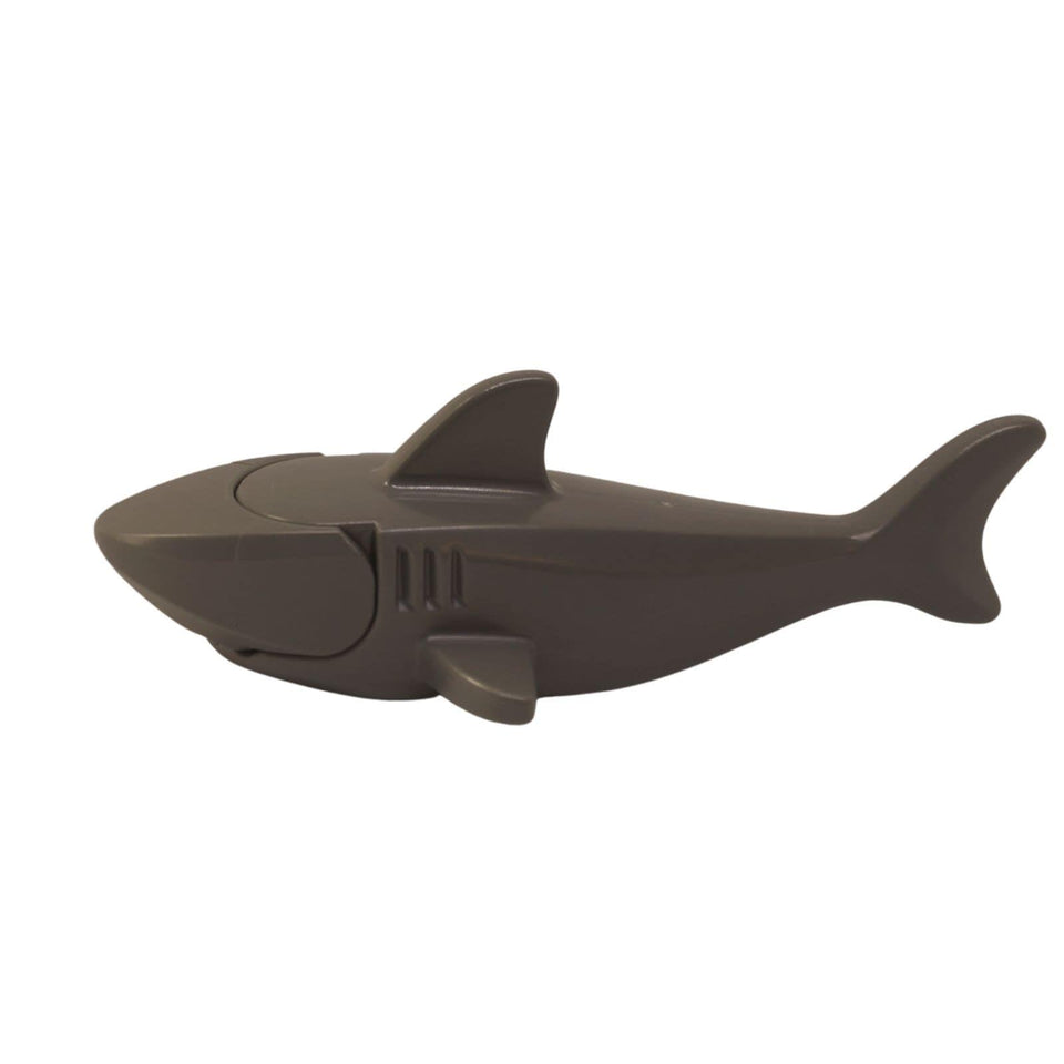 LEGO Shark with Rounded Nose 14518c04 dark bluish gray ocean animal side view