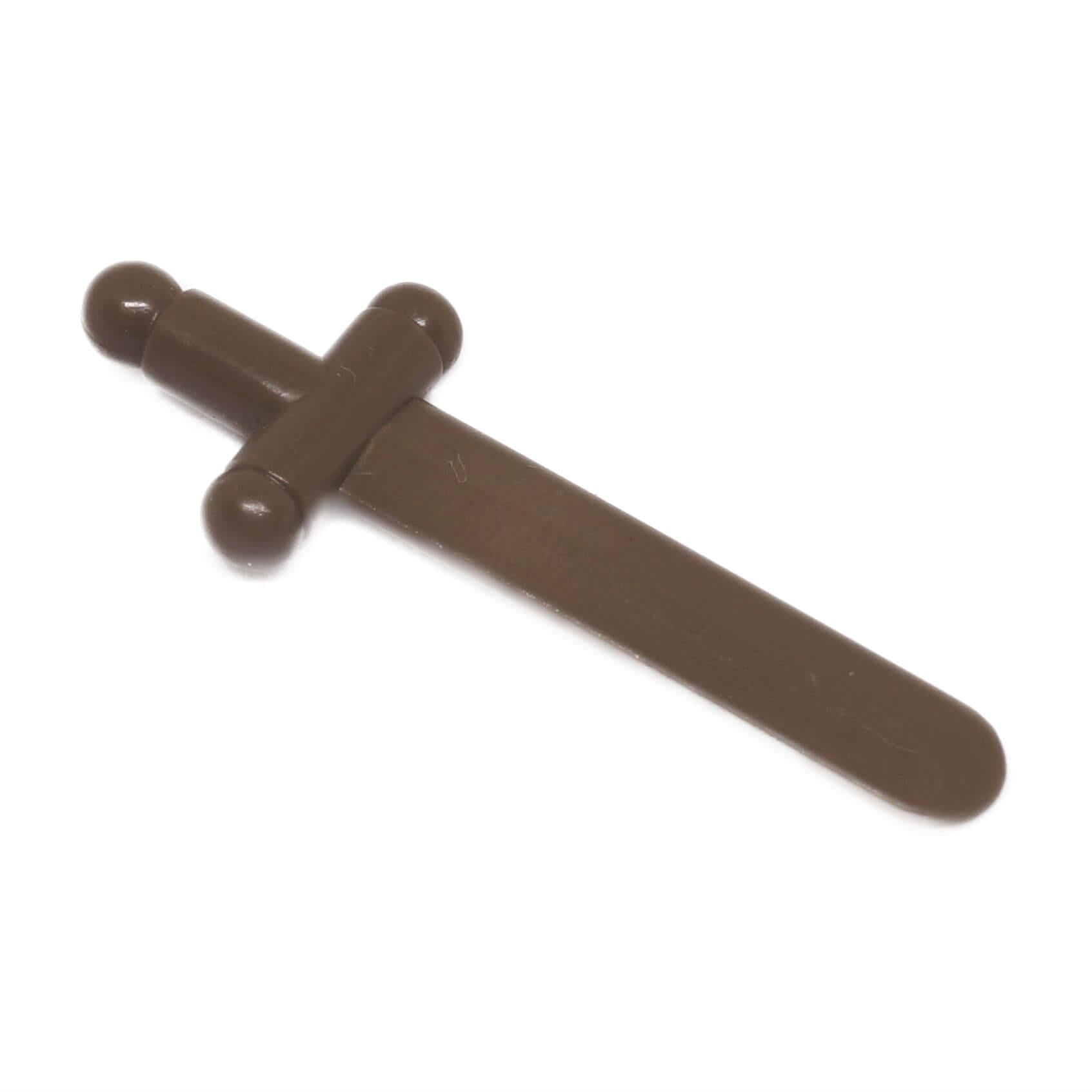 LEGO® Shortsword Minifigure Weapon Part 3847 Dark Gray