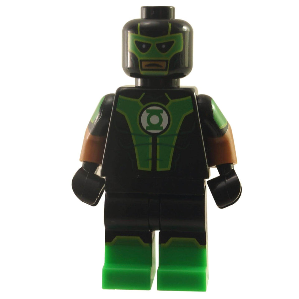 LEGO Green Lantern Simon Baz minifigure colsh08 black and green suit