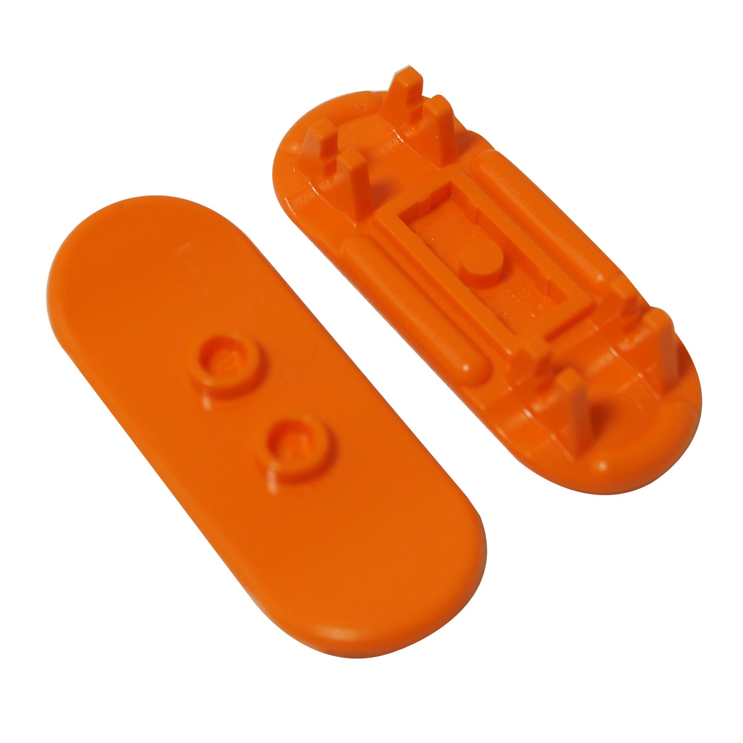 LEGO skateboard deck part 42511 minifigure accessory, orange