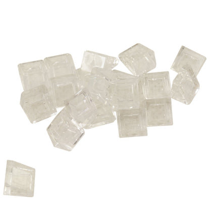 LEGO® slope 30 degree 1 x 1 x 2/3 piece, small angled surface for fine detailing and shaping, trans-clear color
