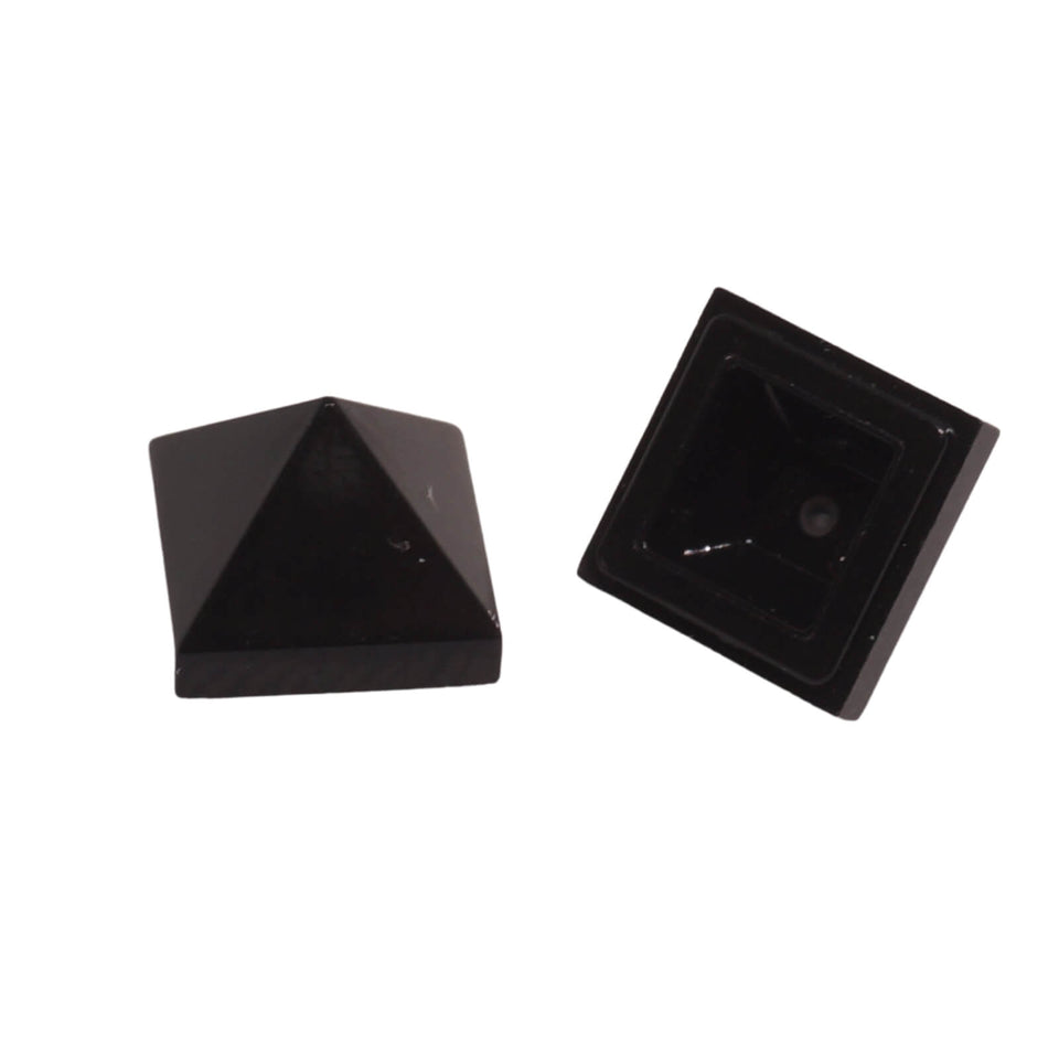 LEGO slope 45 1x1 quadruple convex pyramid part 22388 black