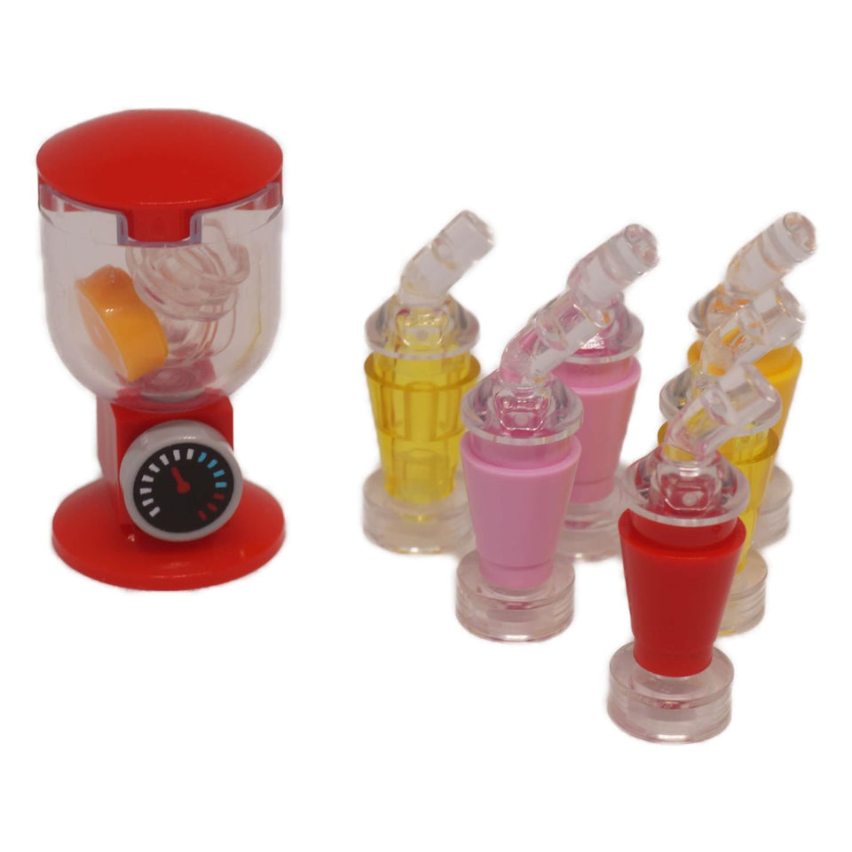 LEGO smoothie milkshake and drink accessory assortment with cups and beverage pieces