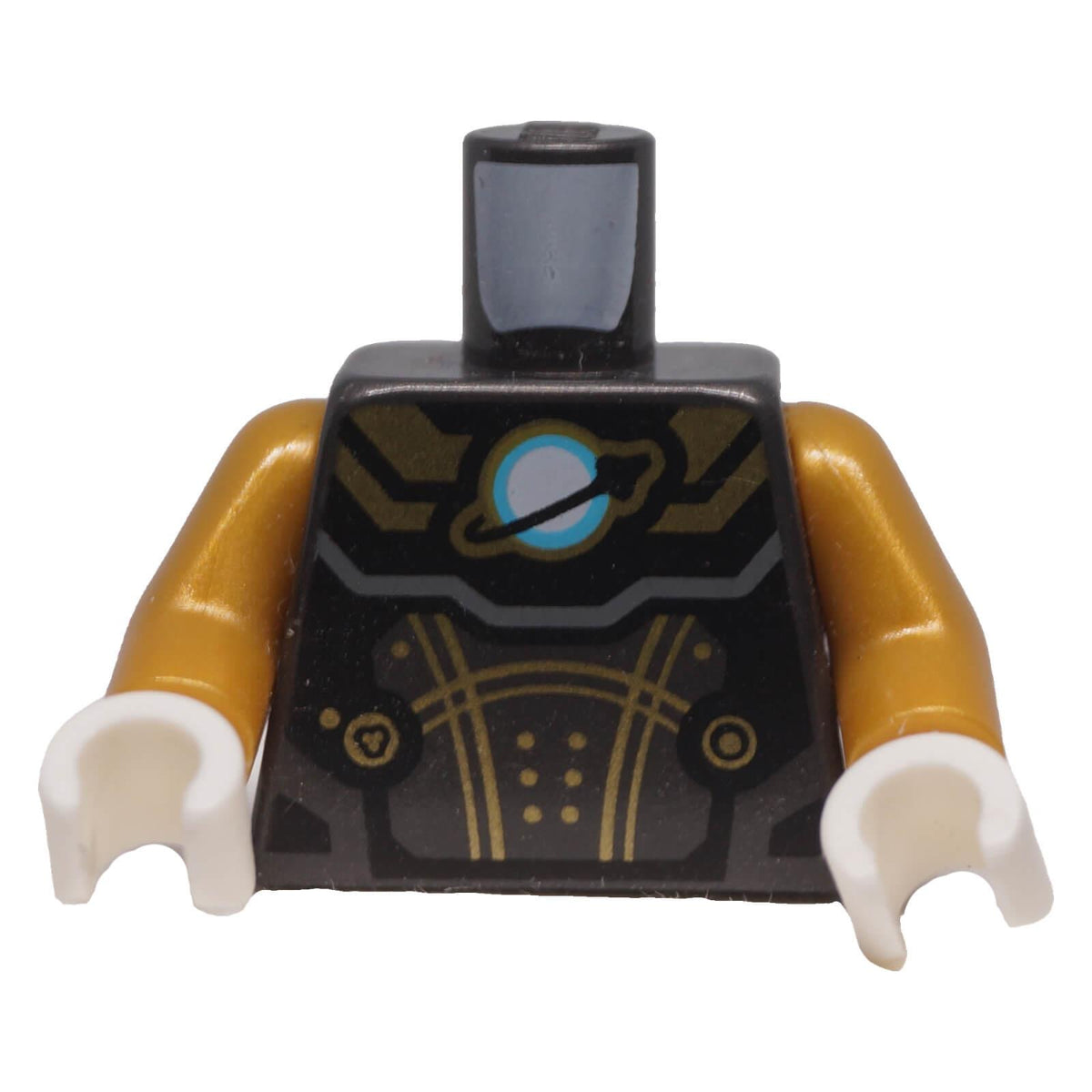 LEGO® space armor torso 973pb5551c01 with Classic Space logo and technical panel detailing