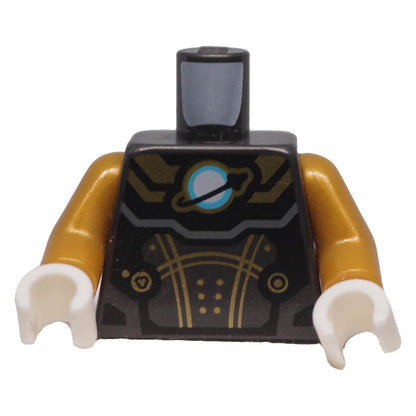 LEGO® space armor torso 973pb5551c01 with Classic Space logo and technical panel detailing