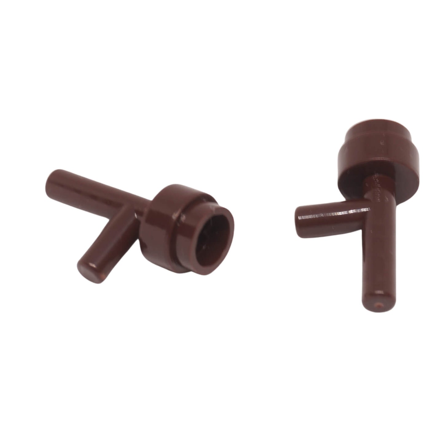 LEGO space gun torch smooth no grooves part 86208, dark brown