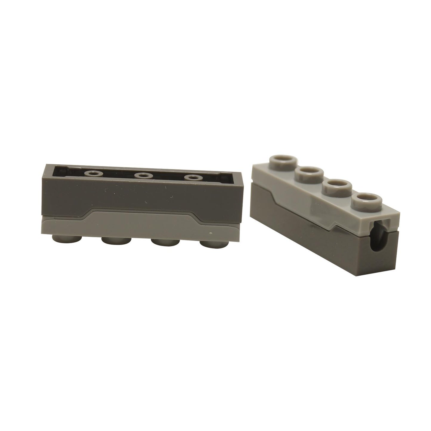 LEGO® 1x4 Spring Shooter projectile launcher part 15301c01, a mechanism for firing spring-loaded darts.
