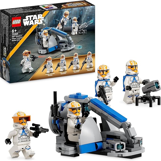 LEGO Star Wars 332nd Clone Troopers Battle Pack 75359 with speeder and minifigures