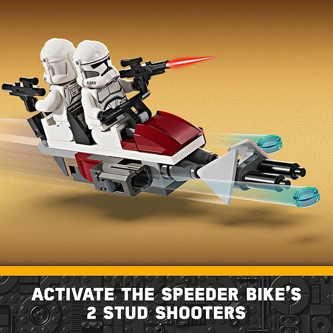 LEGO Star Wars Battle Pack 75372 clone troopers droids set, speeder bike