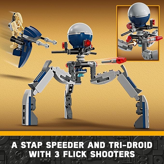 LEGO Star Wars Battle Pack 75372 clone troopers droids set tri-droid