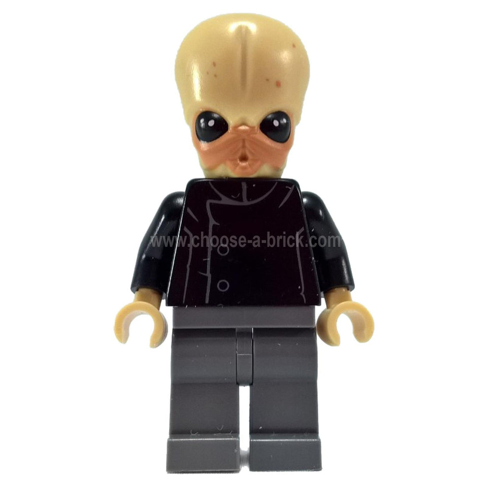 LEGO Star Wars Bith Musician minifigure sw0554 with molded head and black eyes