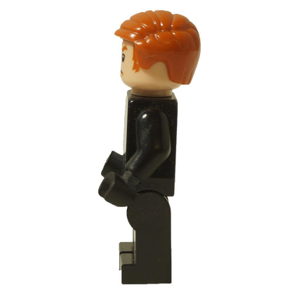 LEGO® Minifigura de Star Wars General Hux perfil lateral mostrando detalles del cabello y del uniforme