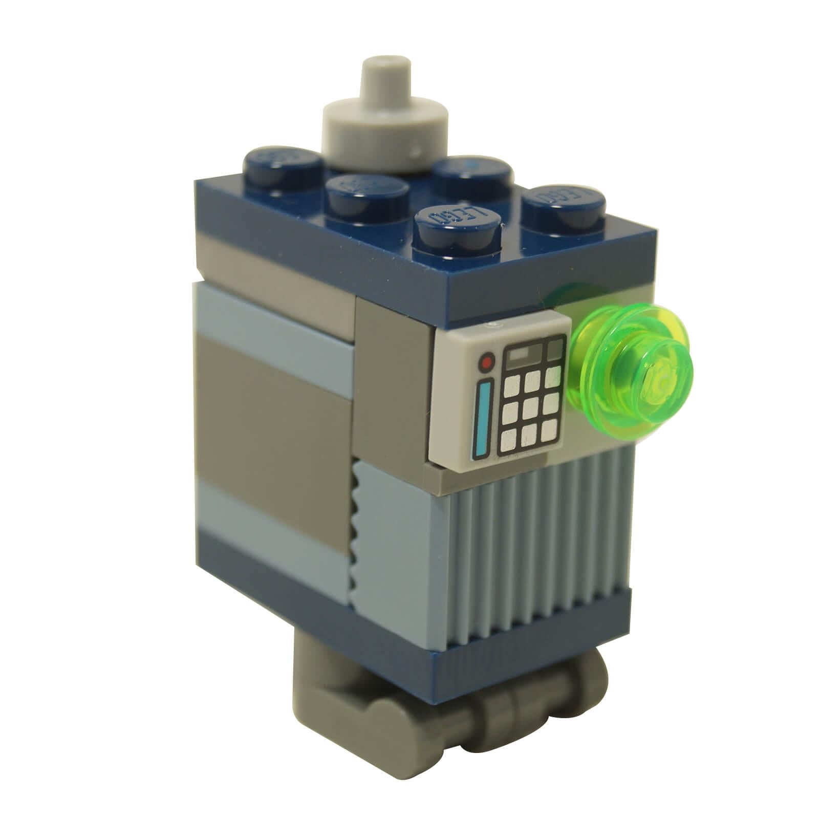 LEGO® Star Wars Gonk Droid GNK power droid SR-V0, brick-built servo unit with control panel and green indicator light

