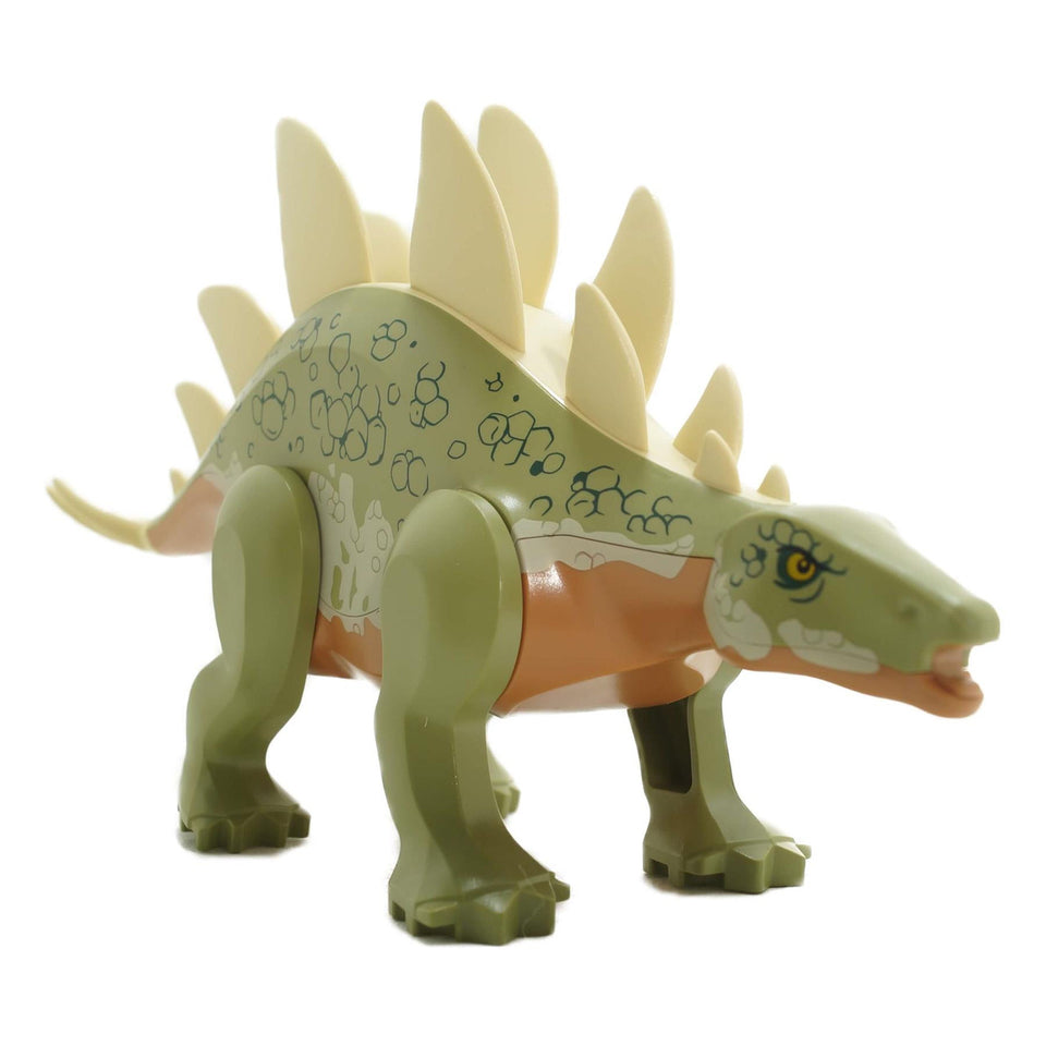 LEGO Stegosaurus dinosaur figure stego03 with plates and spiked tail