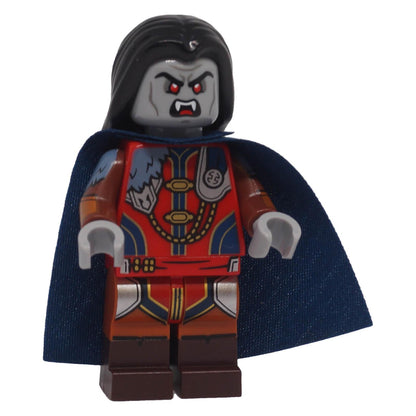 LEGO Strahd von Zarovich Dungeons & Dragons minifigure front view with angry vampire face